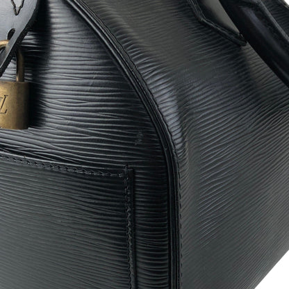 LOUIS VUITTON Epi Handbag Boston bag Black Vintage bria3m