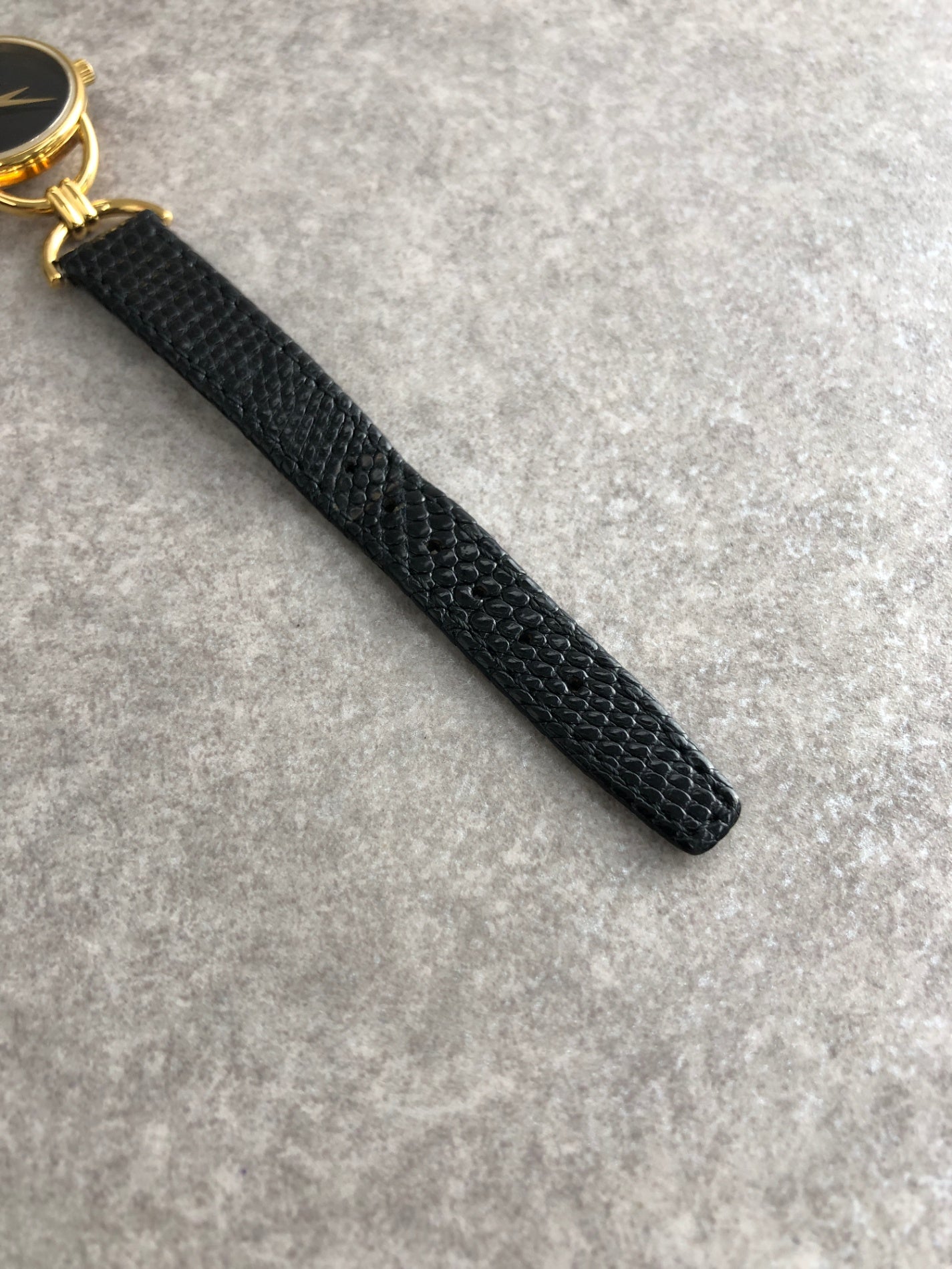 GUCCI Quartz Watch Black 6000.2l Vintage x5a7k2