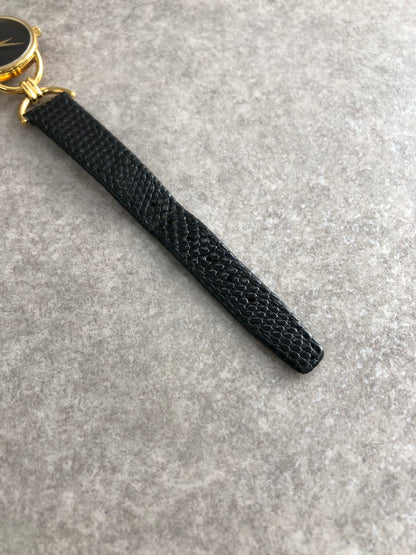 GUCCI Quartz Watch Black 6000.2l Vintage x5a7k2