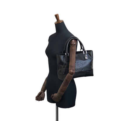 LOEWE Anagram Totebag Black Vintage hyrmur