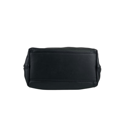 Salvatore Ferragamo Vala Ribbon Two-way Handbag Shoulder bag Black Vintage hdyv3c