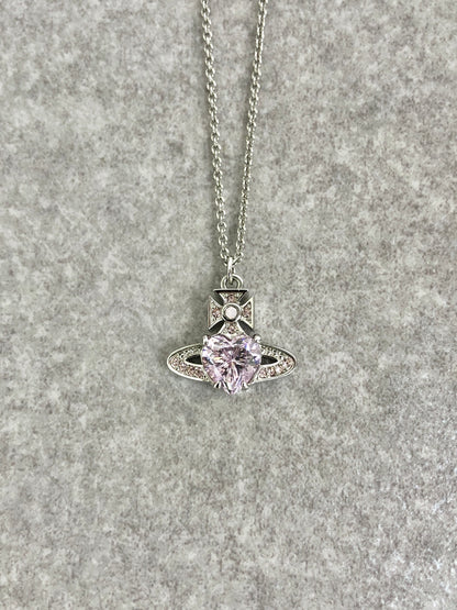 Vivienne Westwood Necklace Silver Vintage wkmnjz