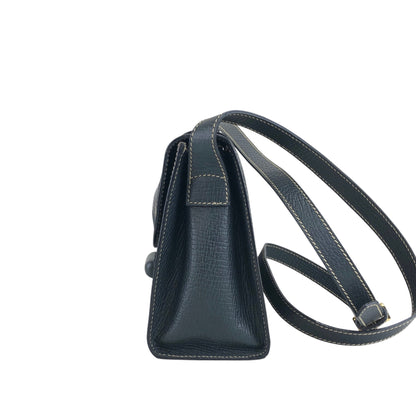 LOEWE Turn Lock Shoulder bag Navy Vintage spwcd3