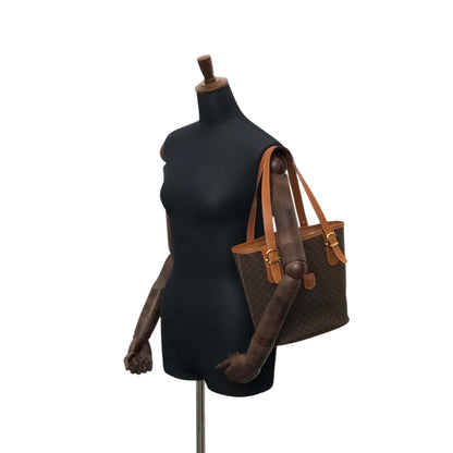 CELINE Macadam Blason Totebag Brown Vintage 2d6sne