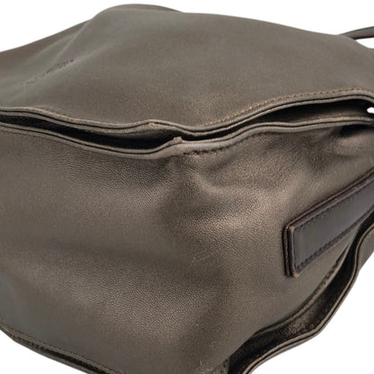 LOEWE Anagram Flamenco Tassel Drawstring Shoulder bag Bronze Vintage 757im3