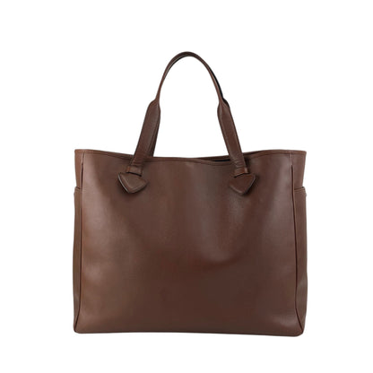 LOEWE Logo Embossed Totebag Brown Vintage 6rmryp