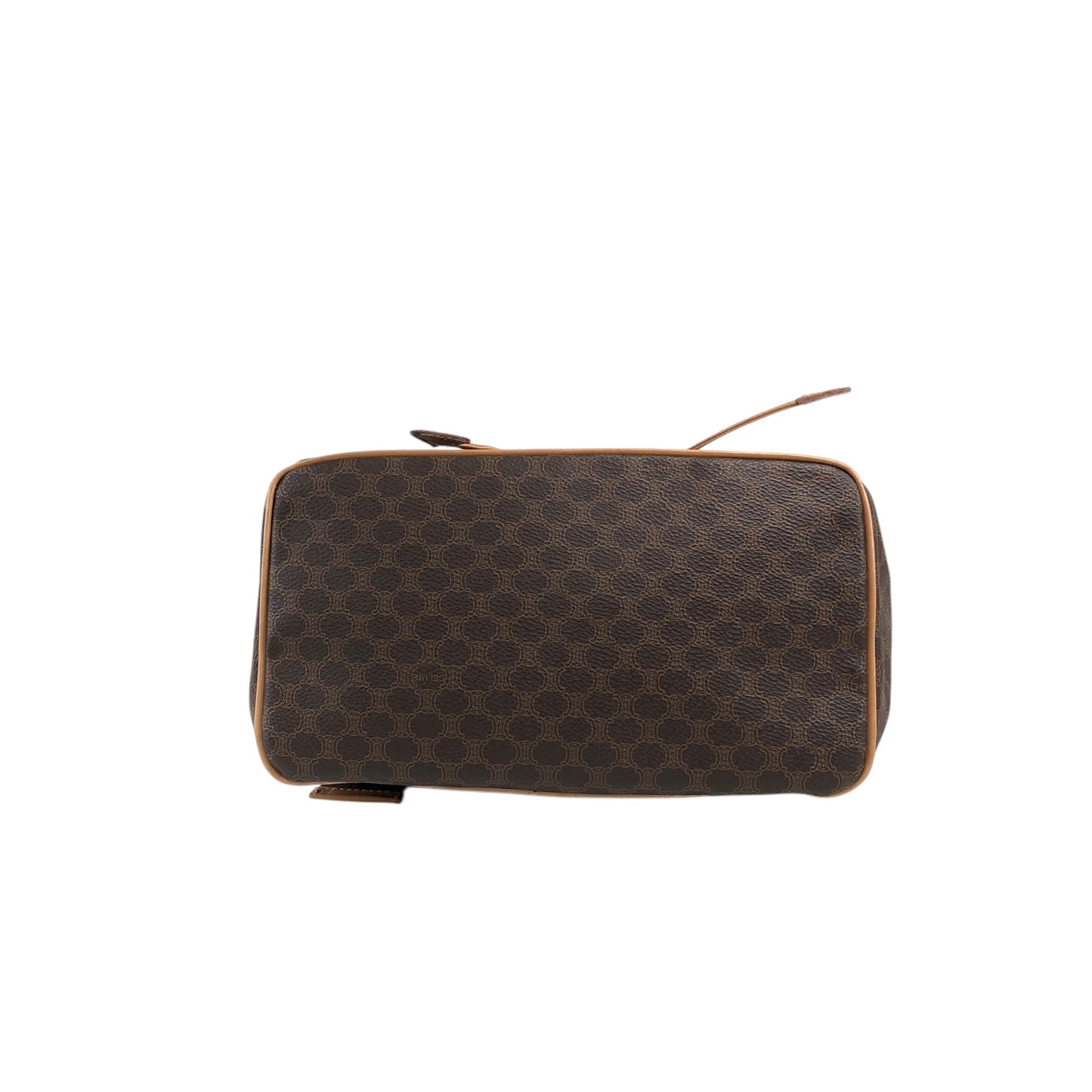 CELINE Macadam Gancini Backpack Brown Vintage x8u3v3