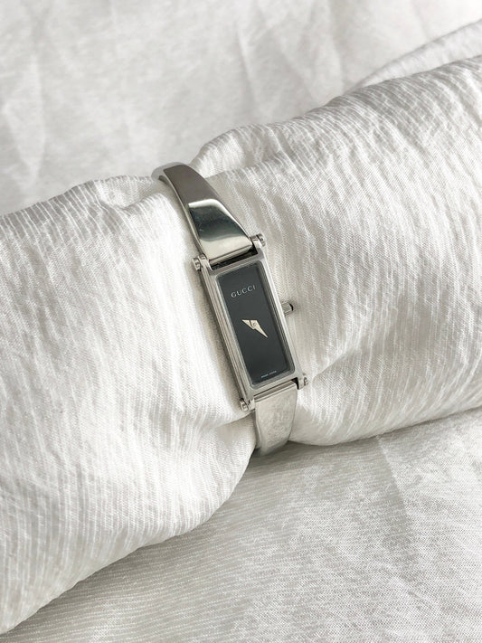 GUCCI Quartz Watch Silver 1500L Vintage fw2gpp