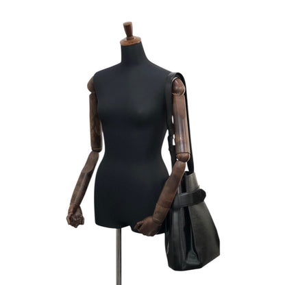 LOUIS VUITTON Epi Shoulder bag Black Vintage st4rdc