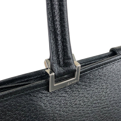 GUCCI Jackie Handbag Black Vintage 2kdzsa