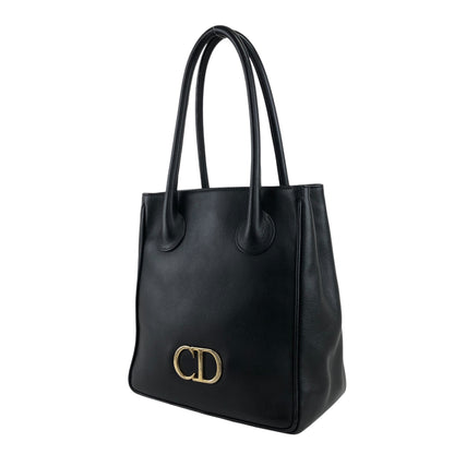 Christian Dior CD Logo Shoulder bag Totebag Black Vintage bhsg8c