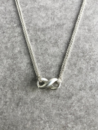 Tiffany & Co. SILVER925 Necklace Silver Vintage 5z3ygx