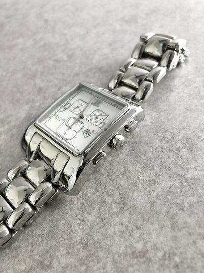 CELINE Logo Watch Silver Vintage hxzjjf