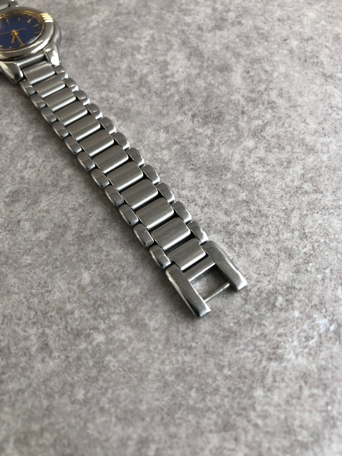 Yves Saint Laurent Quartz Watch Silver 5930-F91474 Vintage jwpxz8