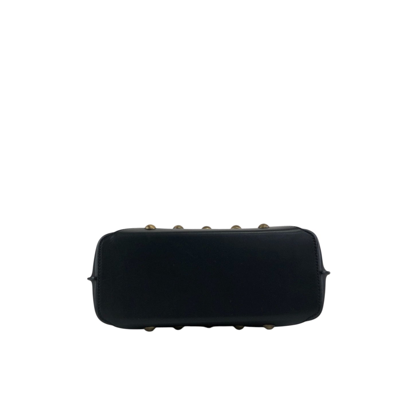 CELINE Blason Handbag Black Vintage rg3vnu