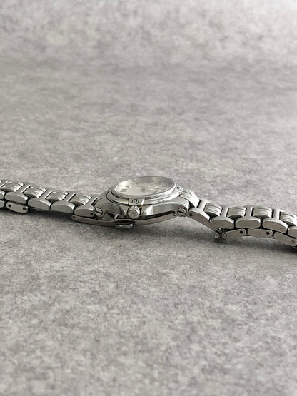 GUCCI Quartz Watch Silver 9040L Vintage rvpufk