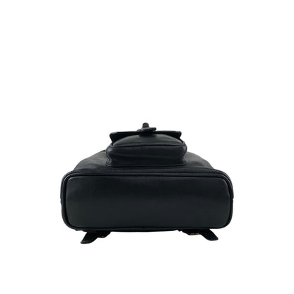 GUCCI Bamboo Backpack Black Vintage tfjt8e