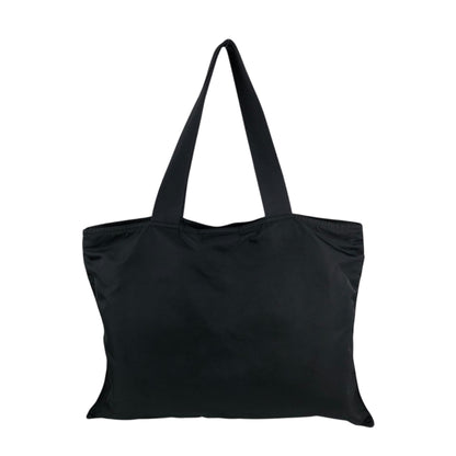 PRADA Tessuto Triangle Logo Totebag Black Vintage t7z4fj