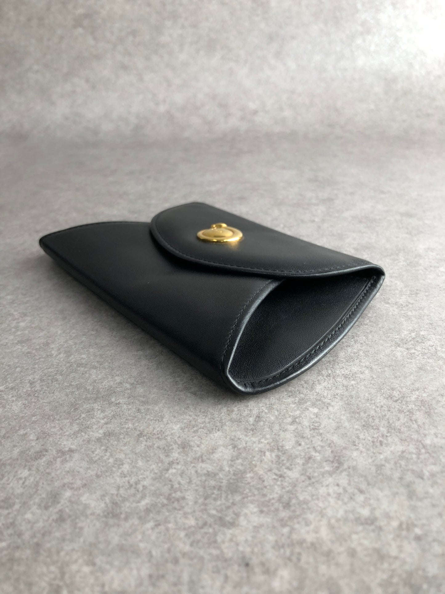 Cartier Coin Purse Black Vintage 3p6cxj