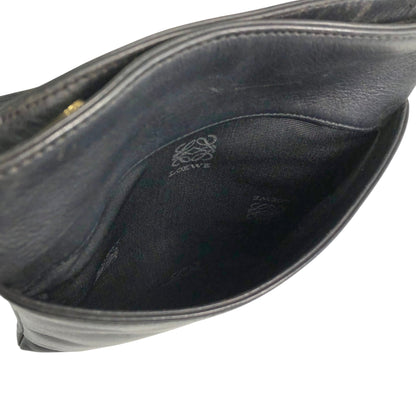 LOEWE Anagram Small Shoulder bag Black Vintage mhm7g5