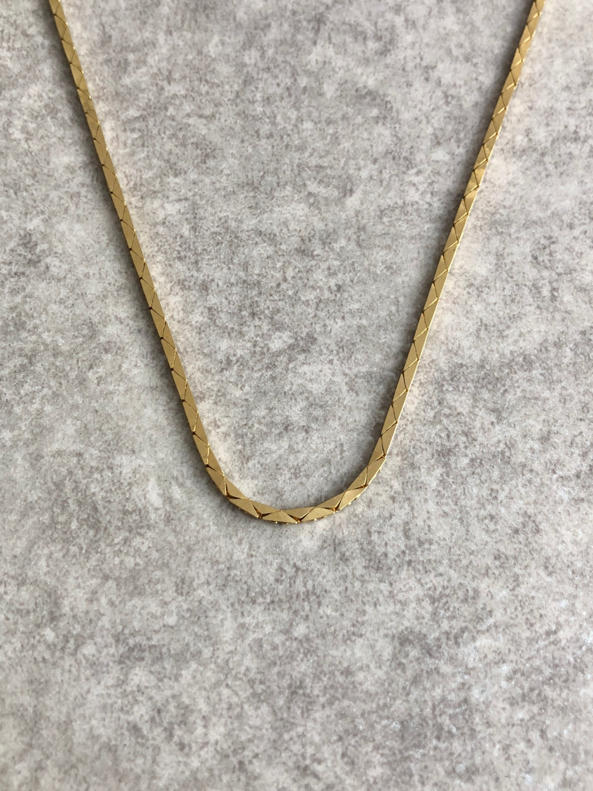 Christian Dior Necklace Gold Vintage  rzvwf6