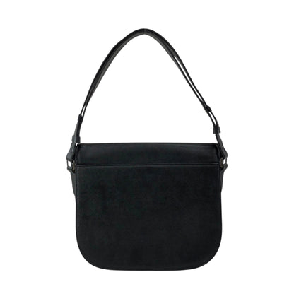 Yves Saint Laurent YSL Logo Shoulder bag Black Vintage kua56p