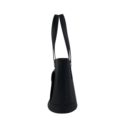 BURBERRY Logo Totebag Black Vintage ykuyii