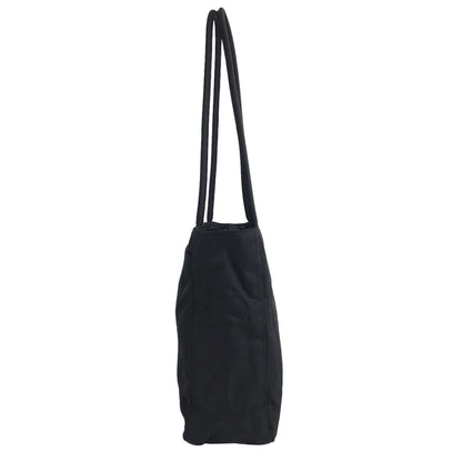 PRADA Triangle Logo Totebag Black Vintage p6h6be