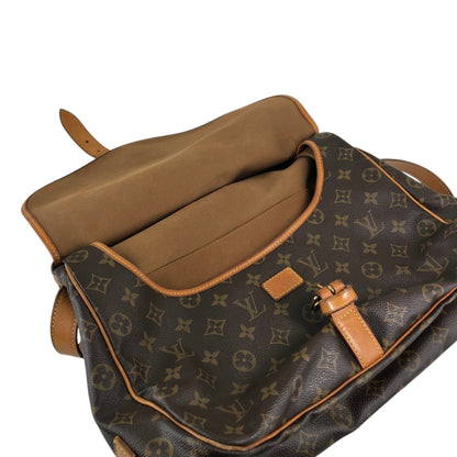 LOUIS VUITTON Monogram Shoulder bag Brown Vintage M42254 j4a4v6