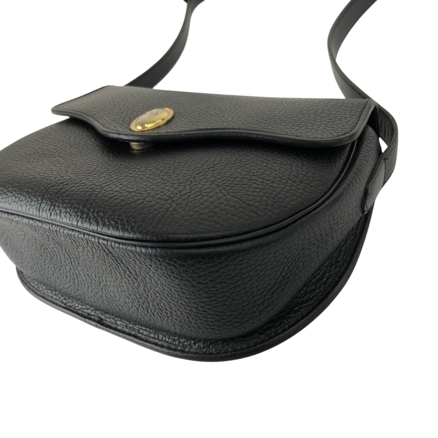 Christian Dior CD Logo Shoulder bag Black Vintage 8yp8df