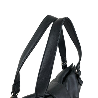 LOEWE Anagram Handbag Shoulder bag Black Vintage pk4pvs