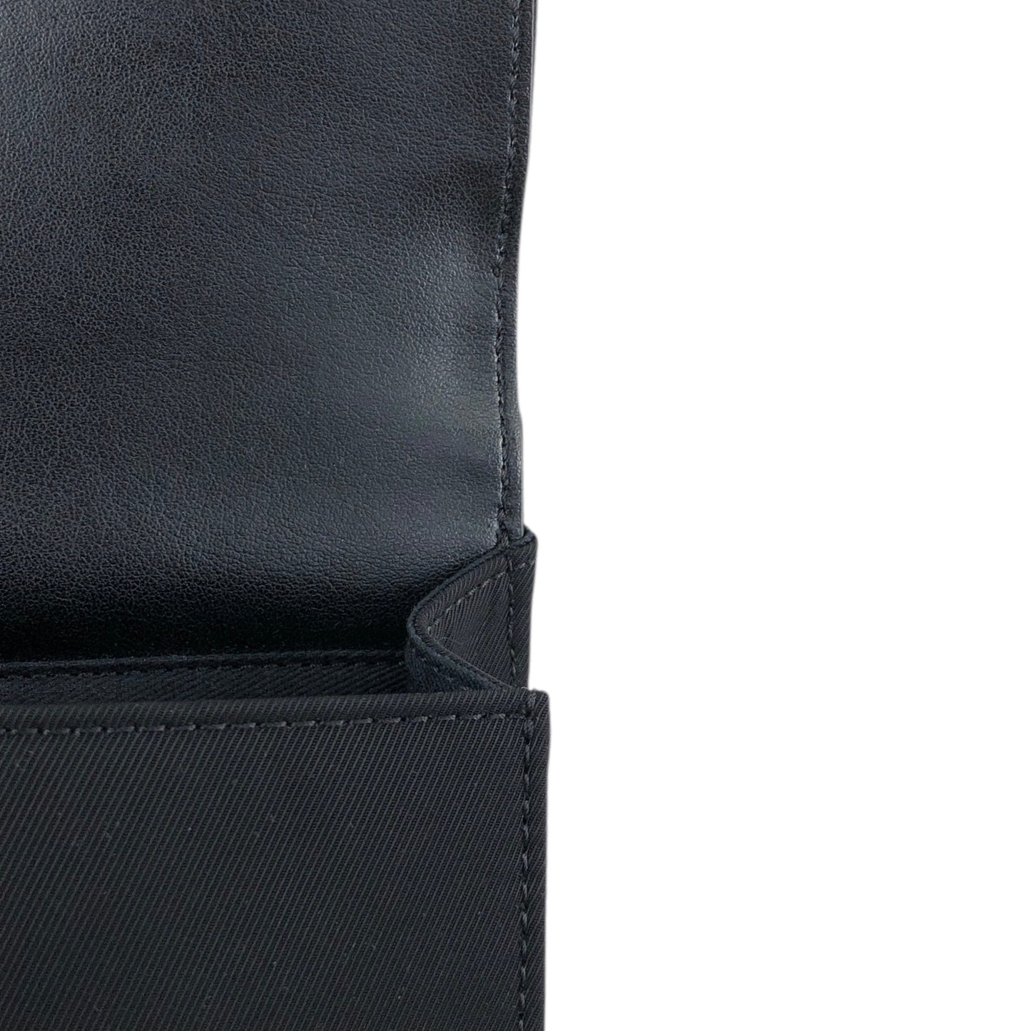 Vivienne Westwood Front Buckle Shoulder bag Black Vintage menukg