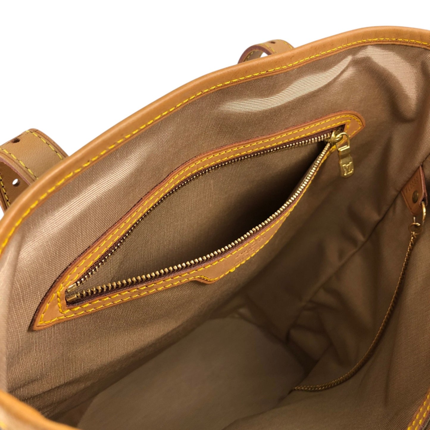 LOUIS VUITTON Monogram Totebag Brown Vintage nh8c8s