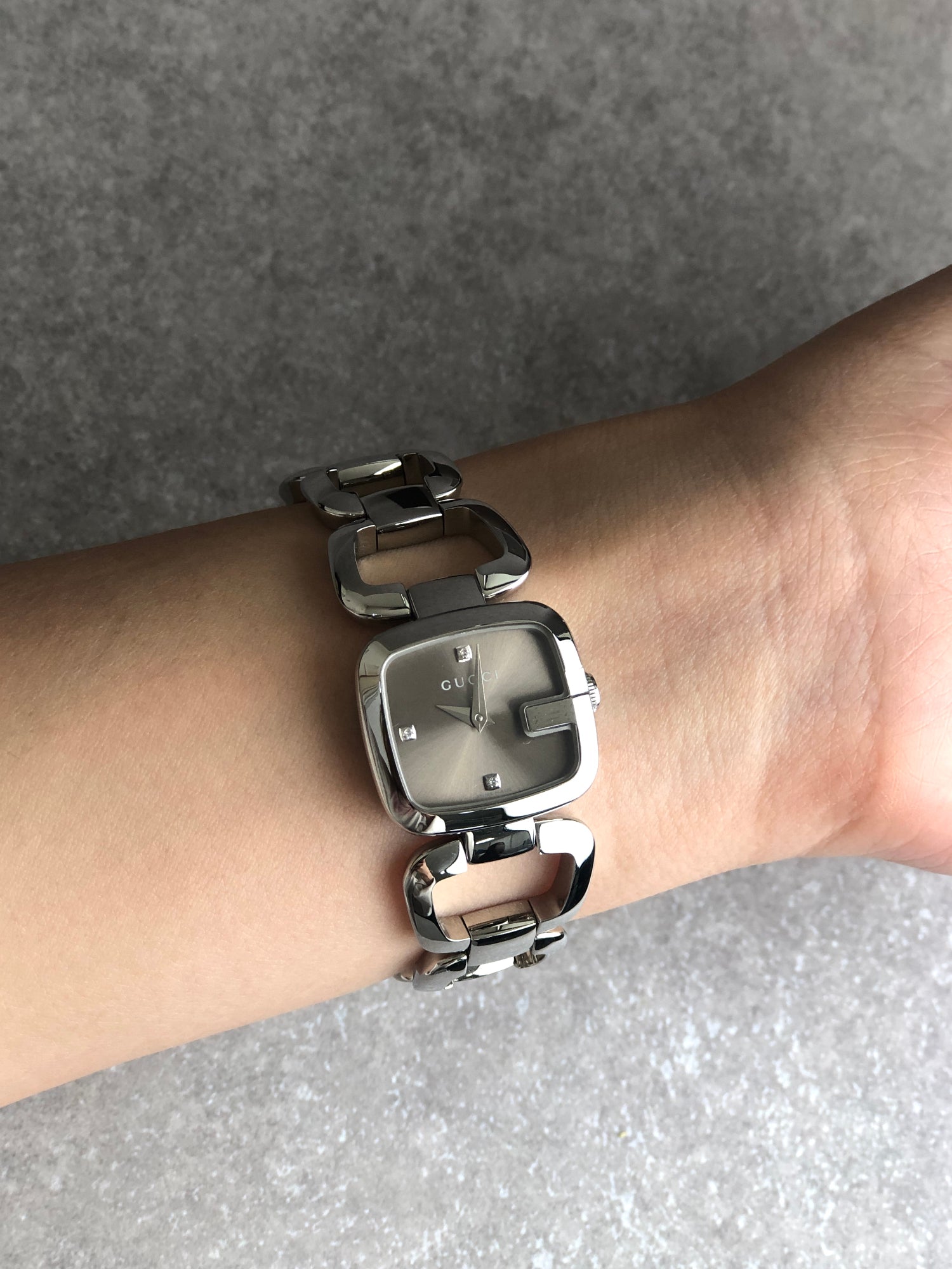GUCCI Watch Silver Vintage 3xed2i – VintageShop solo