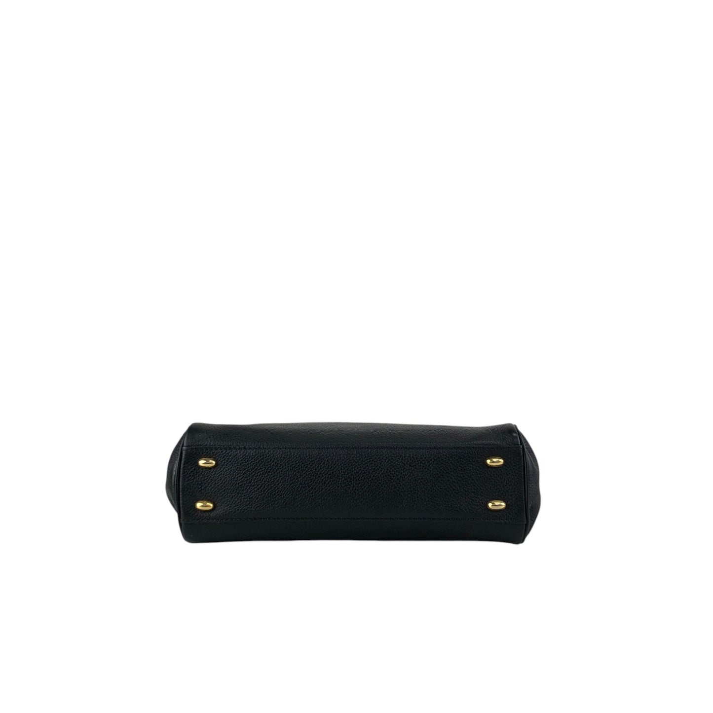 CELINE Toggle Clasp Two-way Handbag Shoulder bag Black Vintage nnb8md