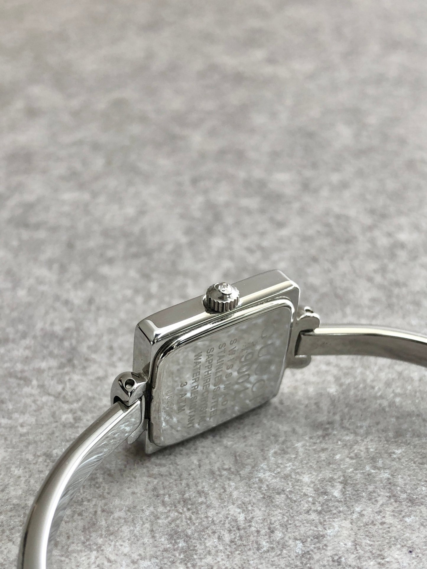 GUCCI Quartz Watch Silver 1900L Vintage ij6uej