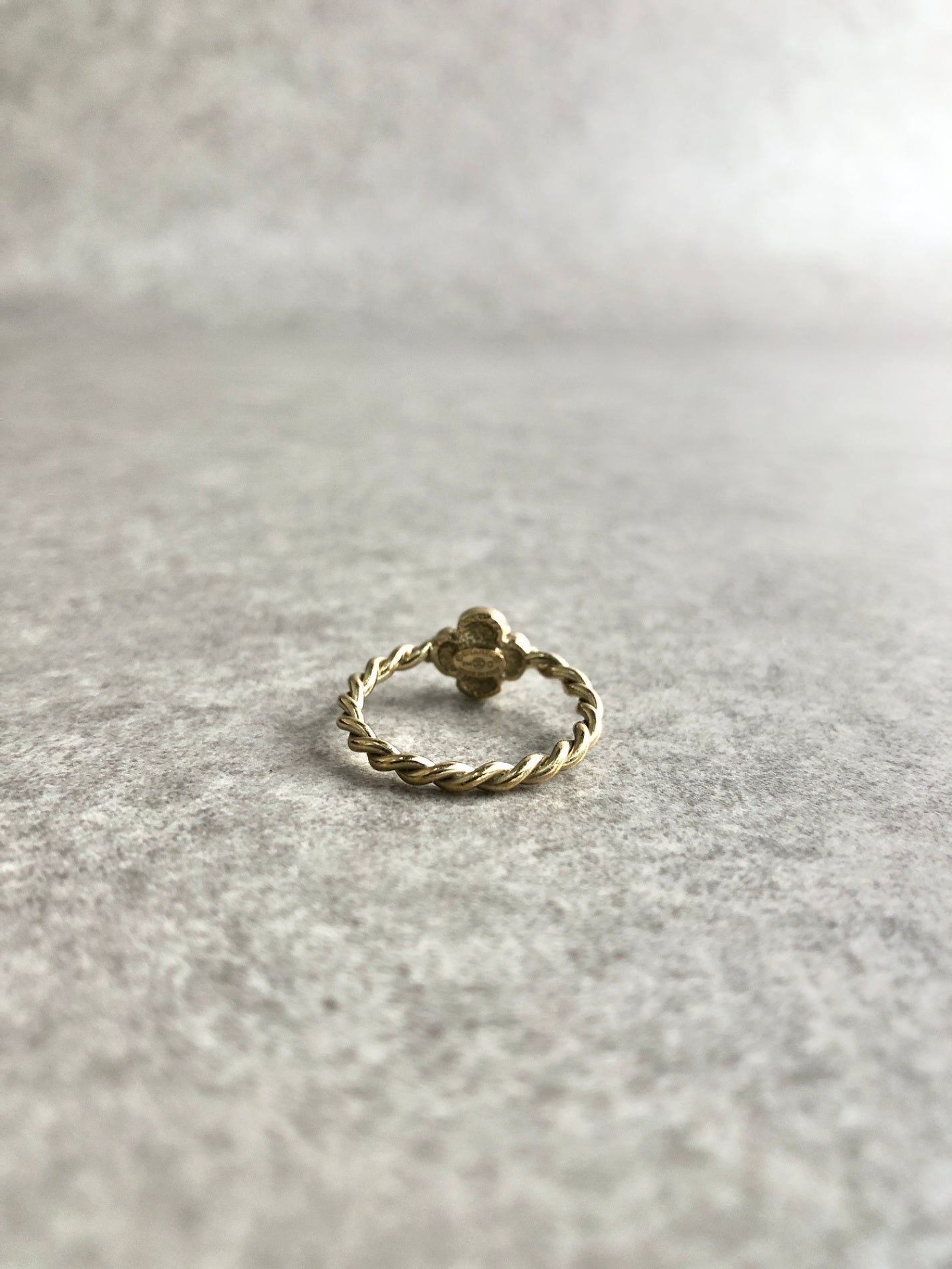CHANEL Ring Gold Vintage jzbu5f