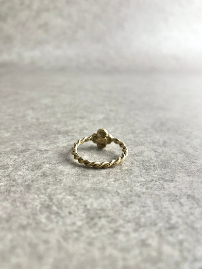 CHANEL Ring Gold Vintage jzbu5f