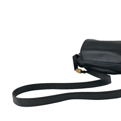 LOEWE Logo Shoulder bag Navy Vintage k4pn8w