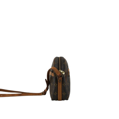 LOUIS VUITTON Monogram Shoulder bag Brown Vintage fywb25