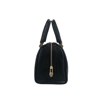 CELINE Blason Two-way Boston bag Shoulder bag Black Vintage cju3i5