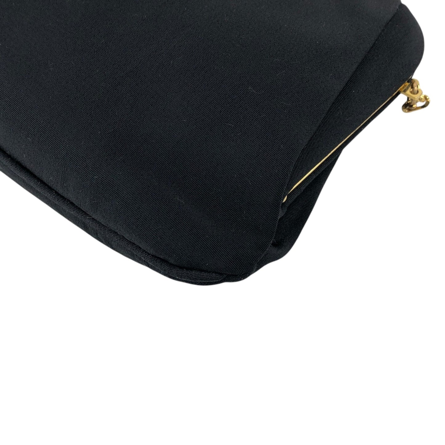 CELINE Blason Chain Shoulder bag Black Vintage yx4igc