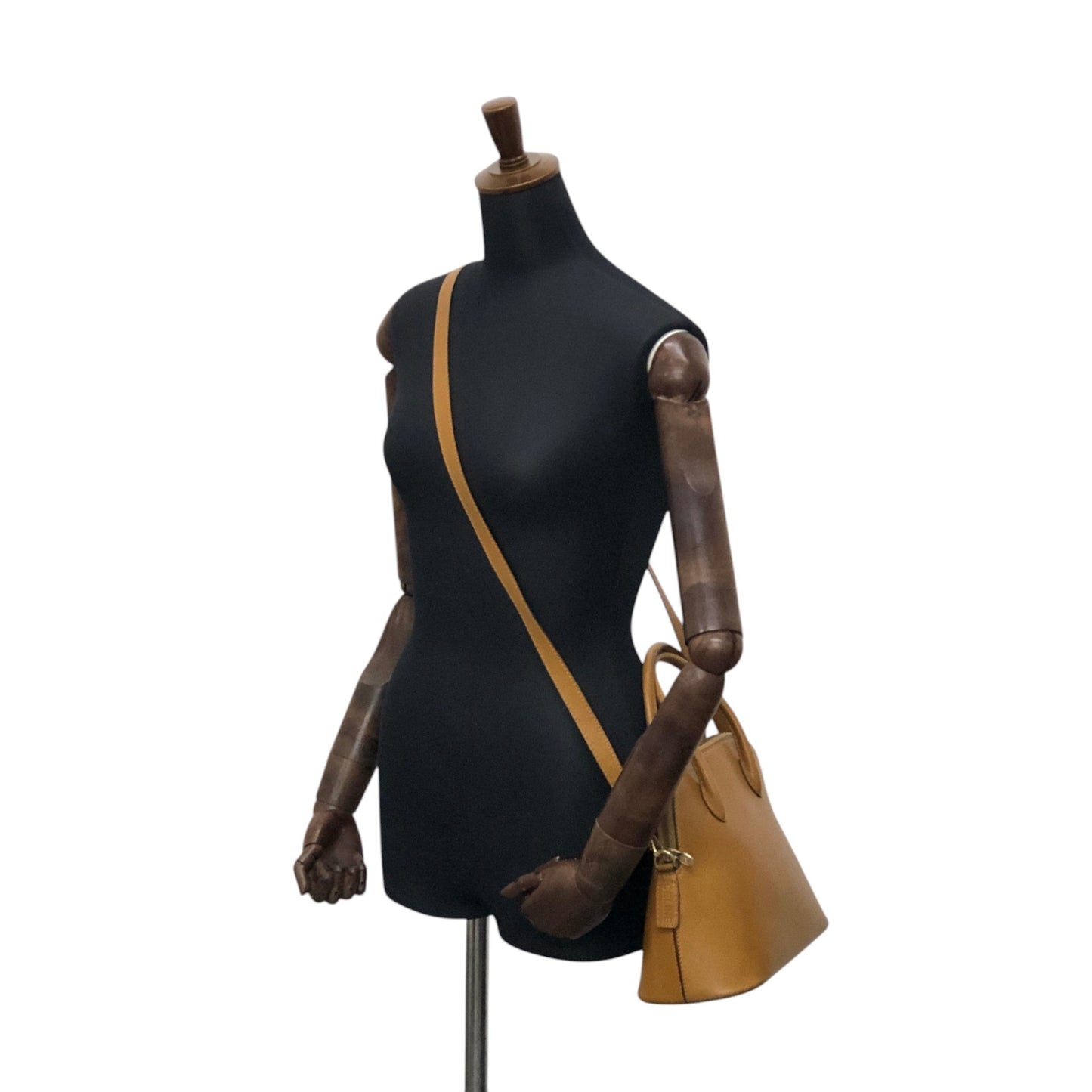 CELINE Two-way Handbag Shoulder bag Brown Vintage 5ukm4d