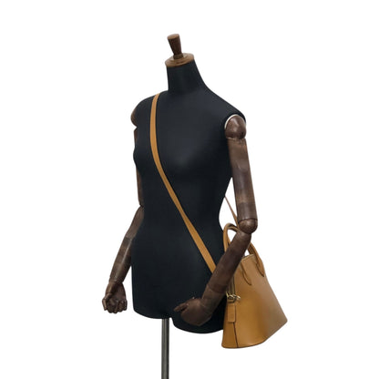 CELINE Two-way Handbag Shoulder bag Brown Vintage 5ukm4d