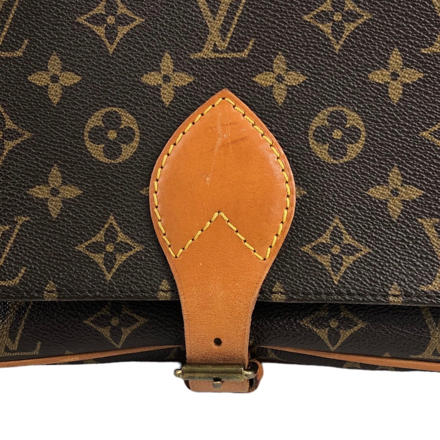 LOUIS VUITTON Monogram Shoulder bag Brown M51252 Vintage bvju5u