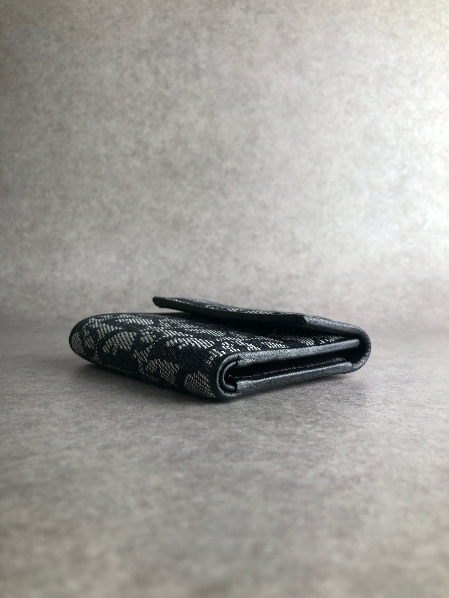 Christian Dior Trotter 折疊錢包 海軍藍 復古 azkkb6
