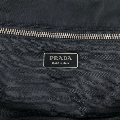 PRADA Tessuto Triangle Logo Totebag Black Vintage z2xxbv