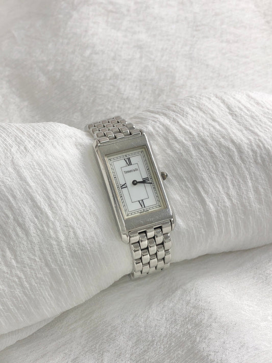 Tiffany & Co. Watch Silver Vintage fjigzf