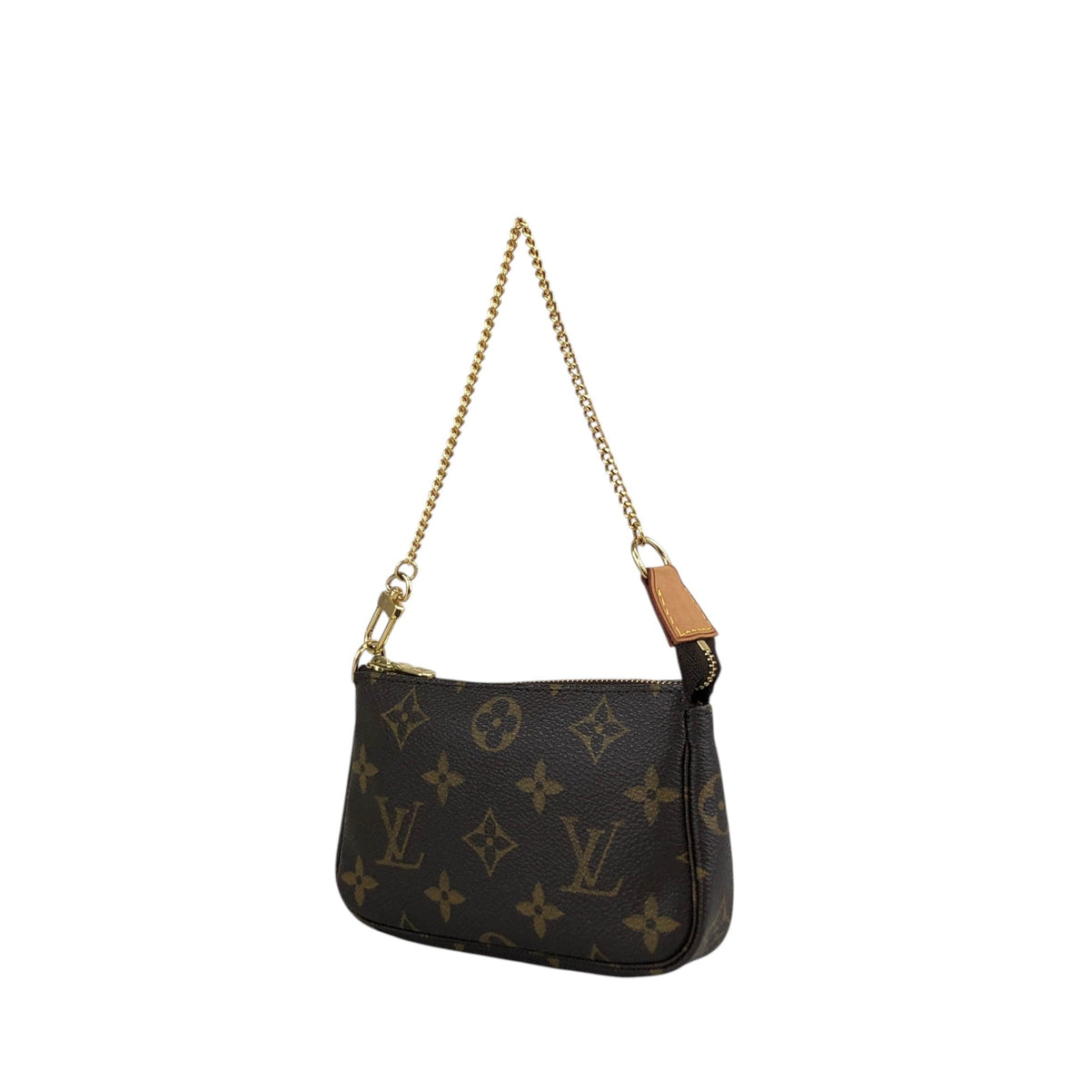 LOUIS VUITTON Monogram Shoulder bag Brown M58009 Vintage 42tzhs