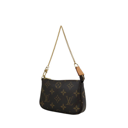 LOUIS VUITTON Monogram Shoulder bag Brown M58009 Vintage 42tzhs